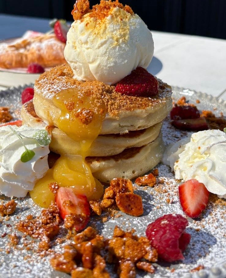 Honey comb pancake