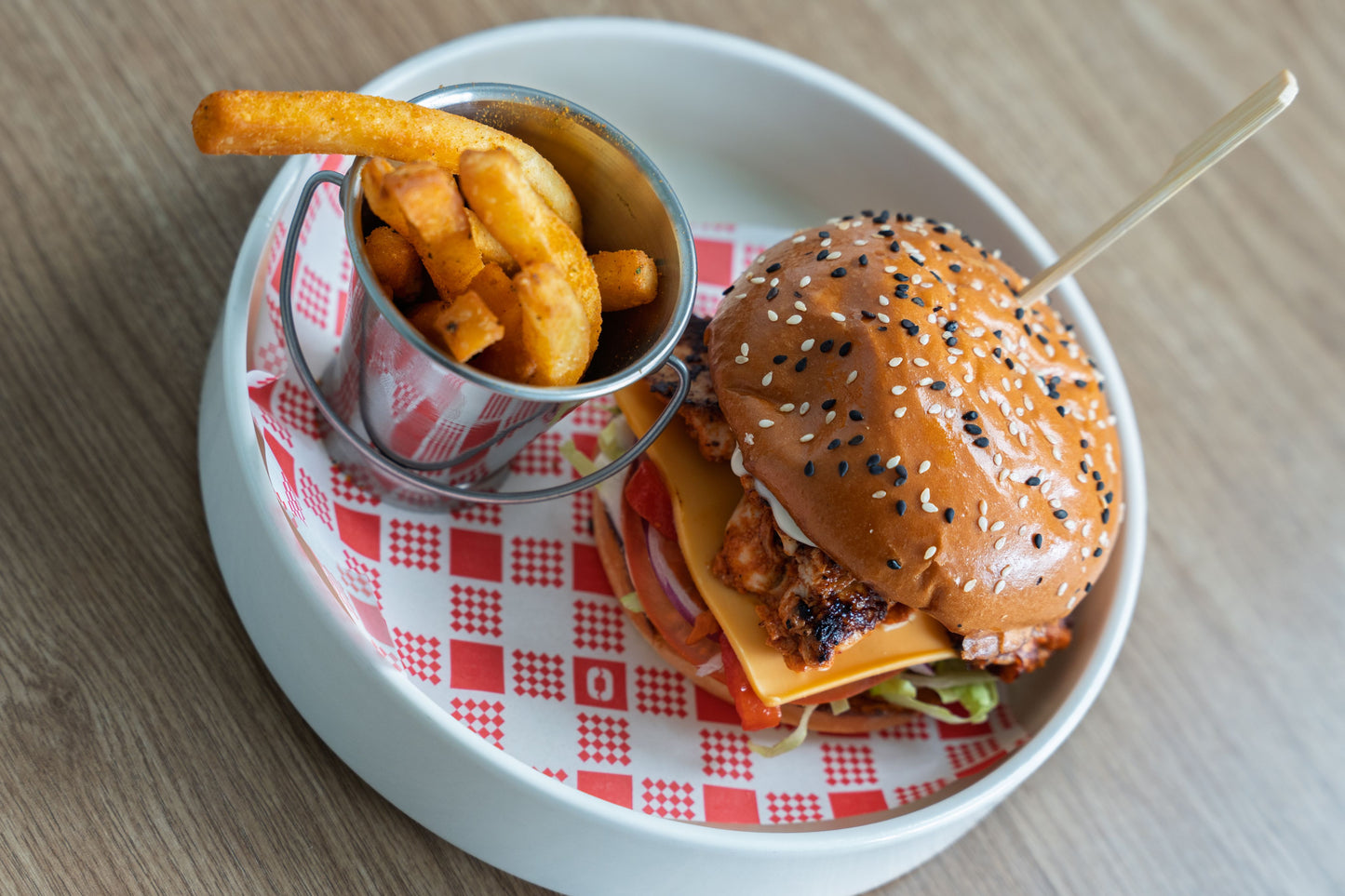 β¨ππ₯ Tandoori Chicken Burger β Our Star Dish β¨