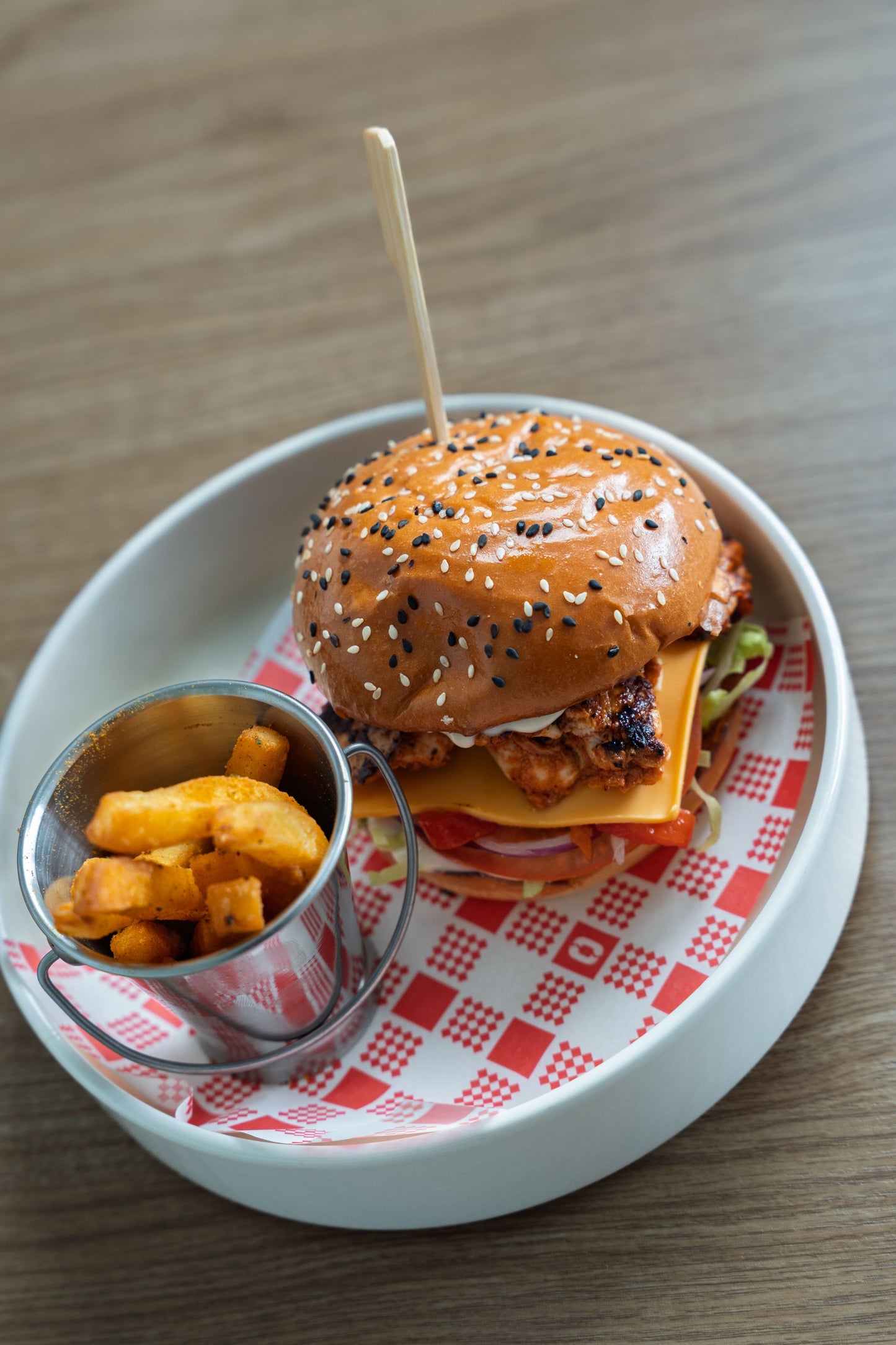 β¨ππ₯ Tandoori Chicken Burger β Our Star Dish β¨