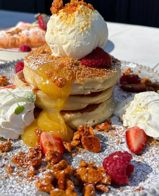 Honey comb pancake