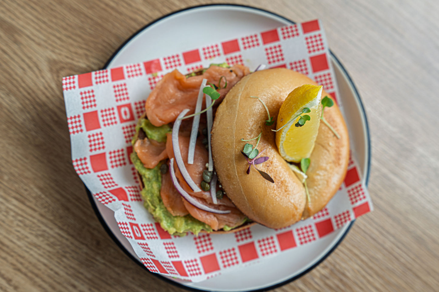 🥯🥑 Avocado & Salmon Bagel