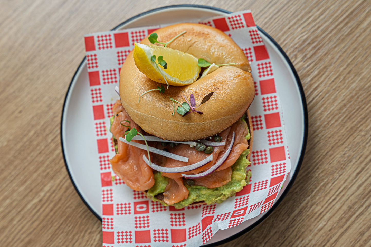 🥯🥑 Avocado & Salmon Bagel