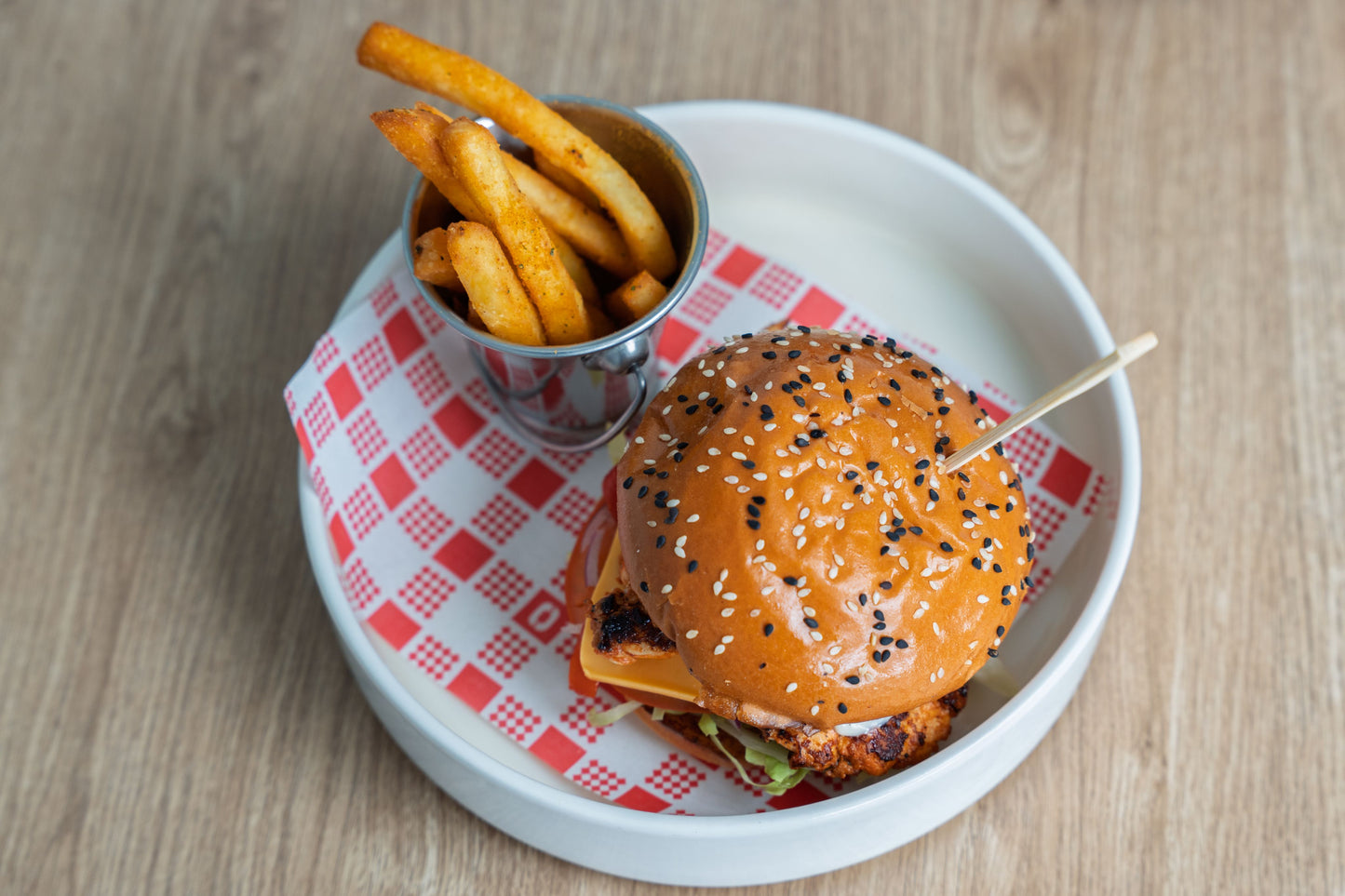 ✨🍔🔥 Tandoori Chicken Burger – Our Star Dish ✨