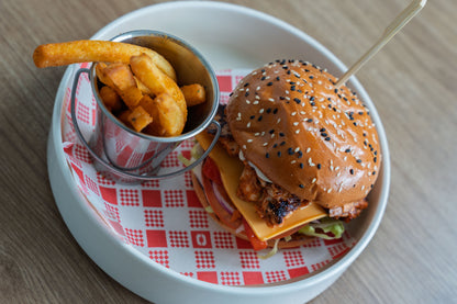 ✨🍔🔥 Tandoori Chicken Burger – Our Star Dish ✨